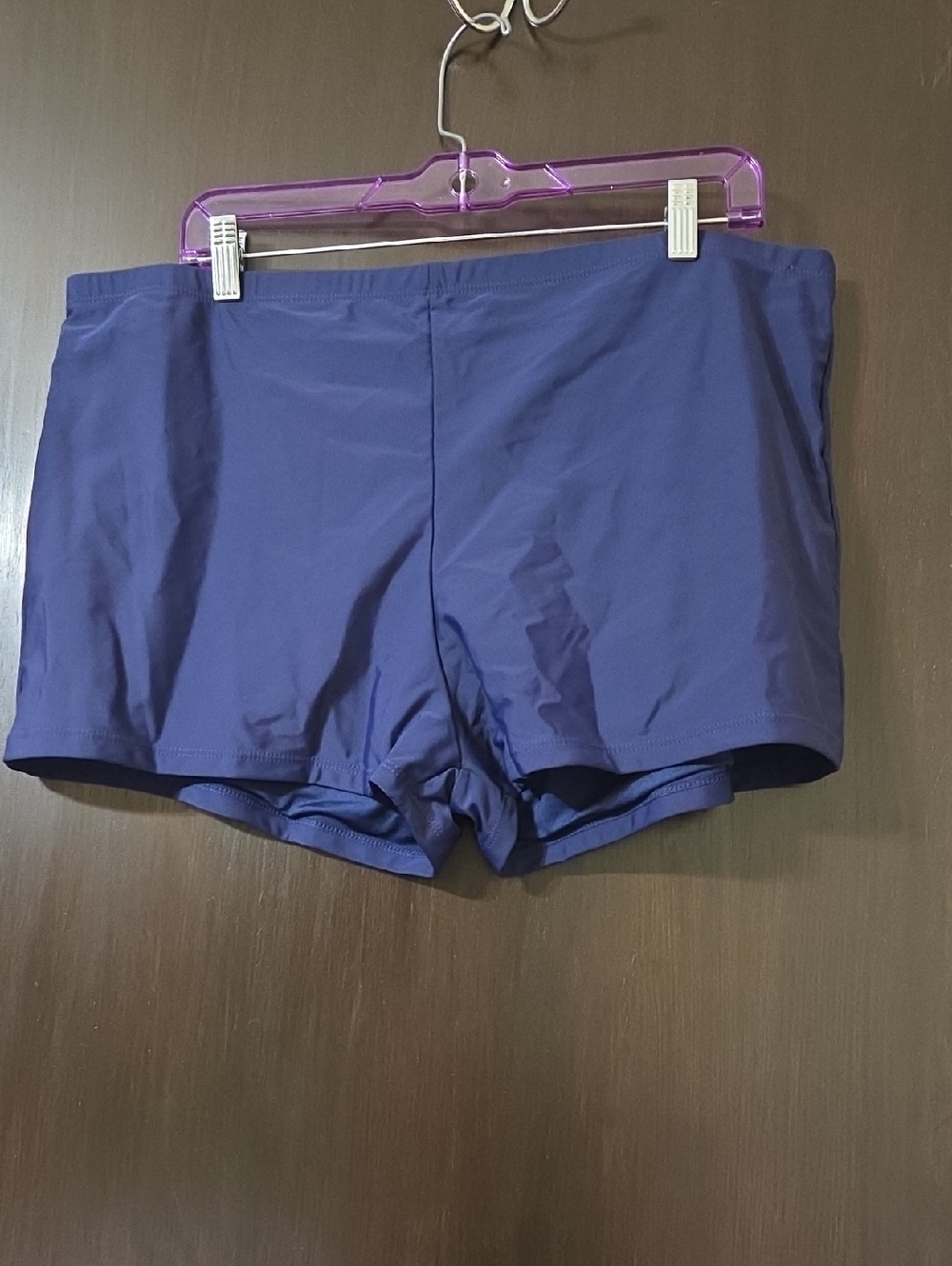 Yonique ladies blue swim shorts 22W
